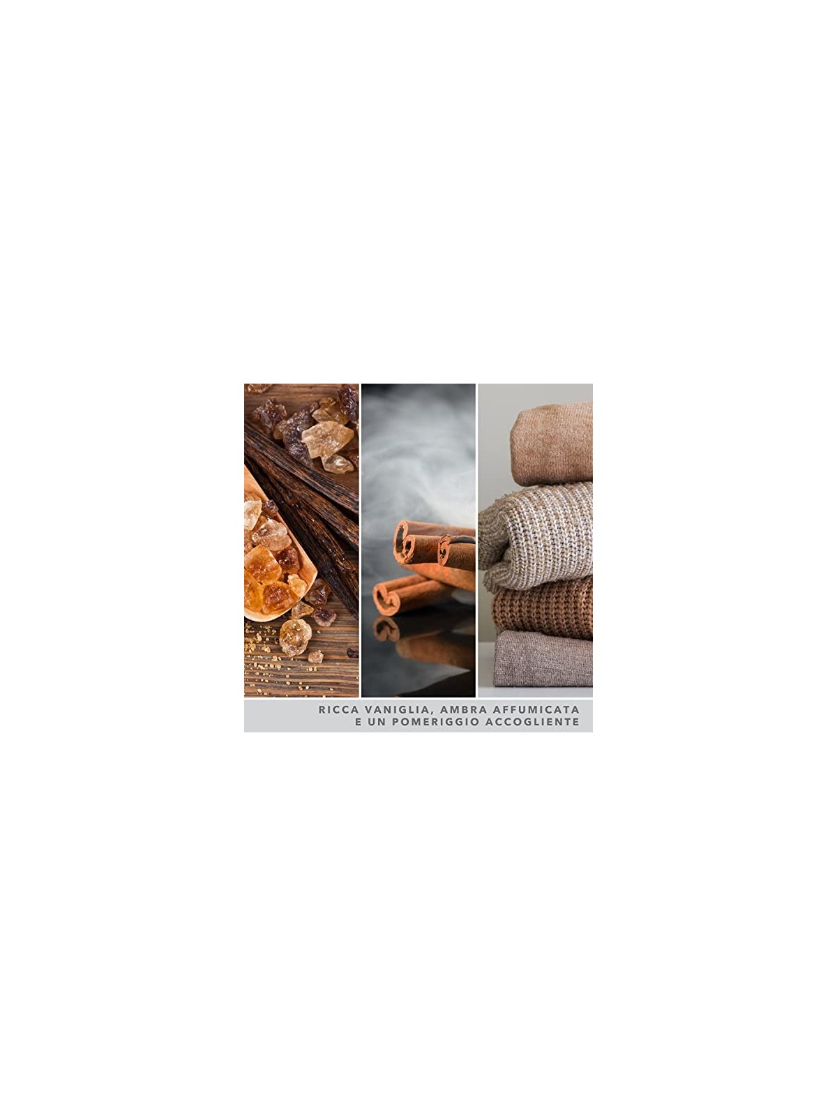 Yankee Candle Candela Profumata unisex alla Vaniglia Affumicata Cashmere