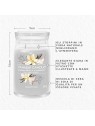 Yankee Candle Candela Profumata unisex alla Vaniglia Affumicata Cashmere