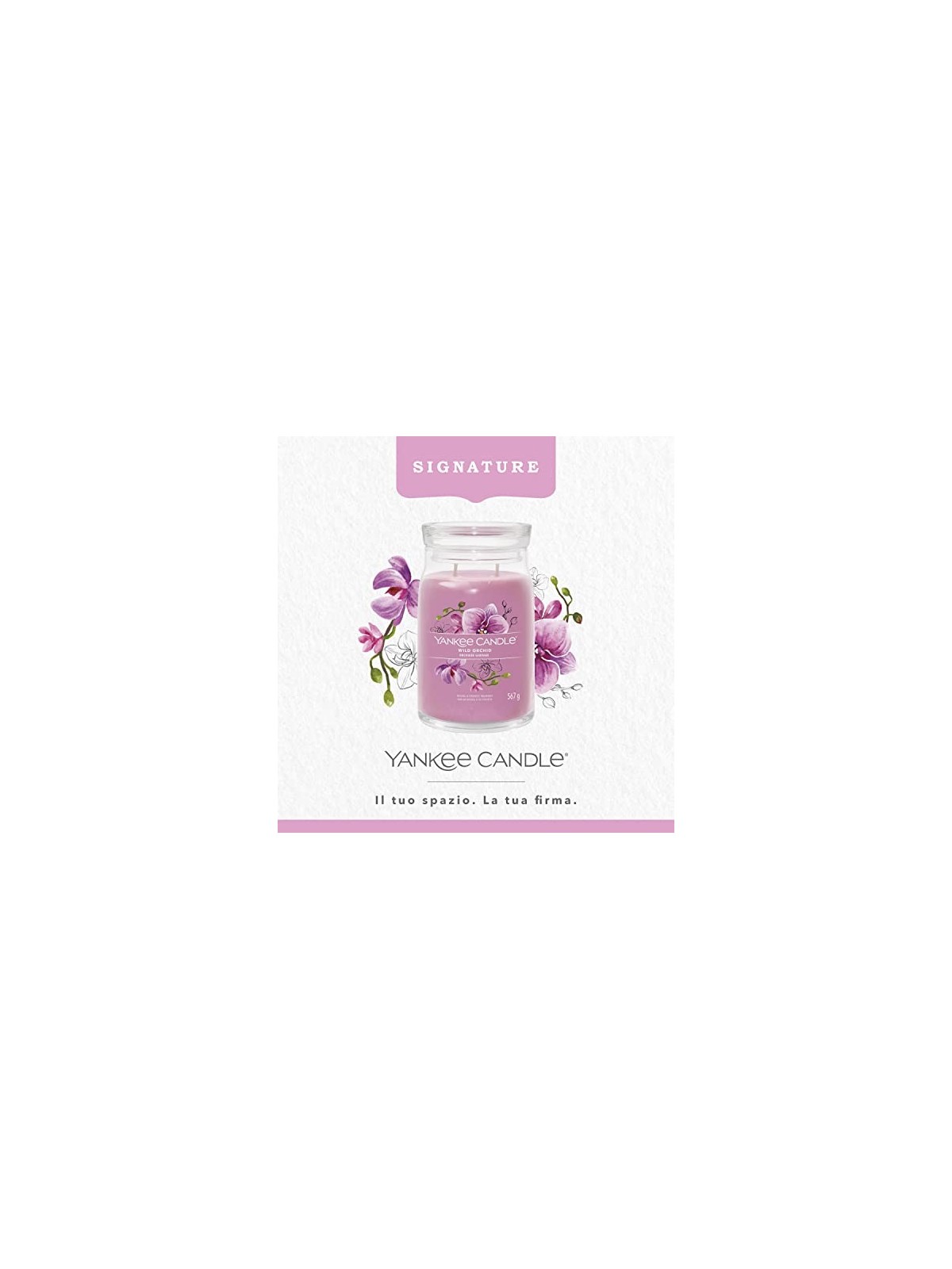 Yankee Candle Candela Signature Orchidea Selvaggia