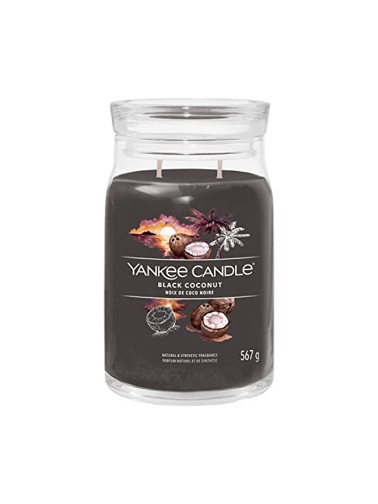 Yankee Candle Candela Signature al Cocco Nero ern kokos Vonn svka unisex 567 g