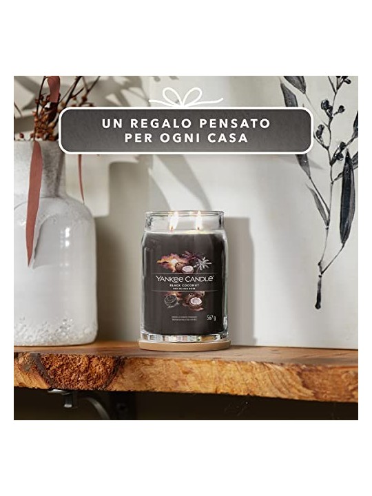 Yankee Candle Candela Signature al Cocco Nero ern kokos Vonn svka unisex 567 g