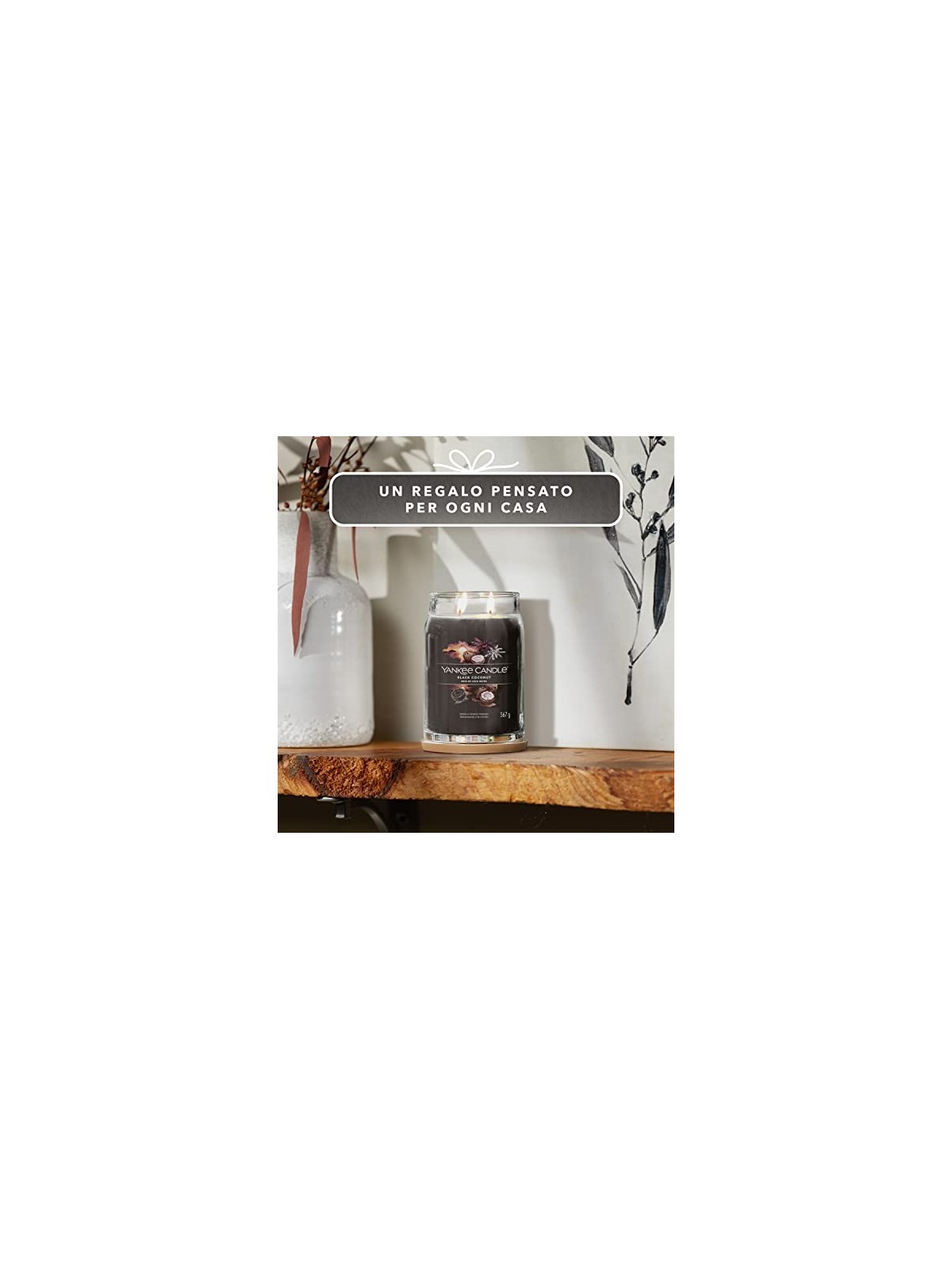 Yankee Candle Candela Signature al Cocco Nero ern kokos Vonn svka unisex 567 g