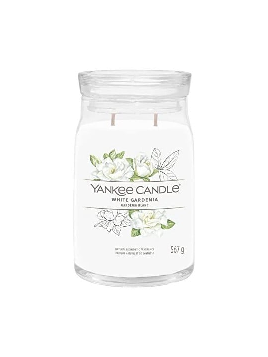Yankee Candle Candela Profumata Signature Gardenia Bianca unisex 567g
