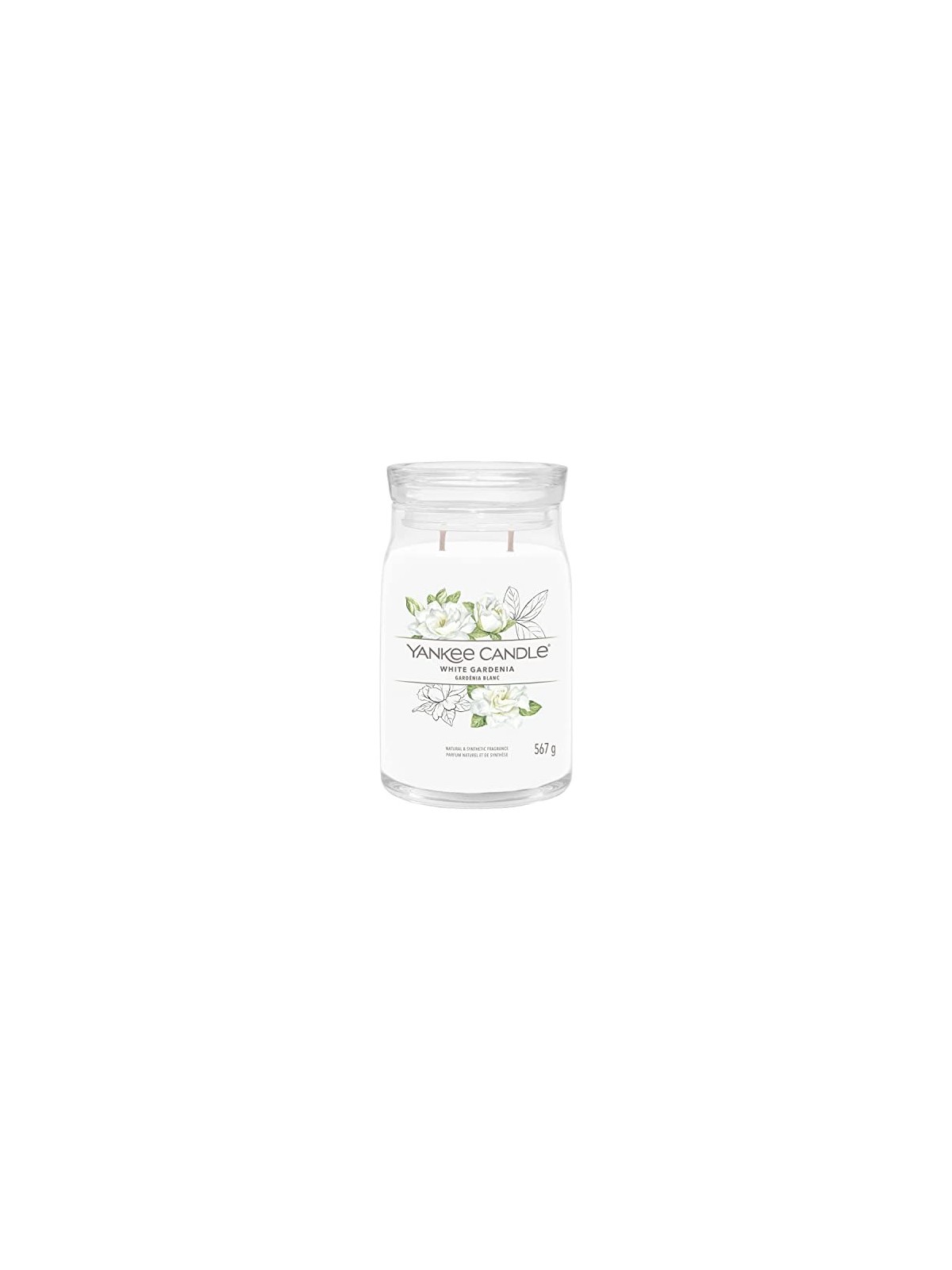 Yankee Candle Candela Profumata Signature Gardenia Bianca unisex 567g