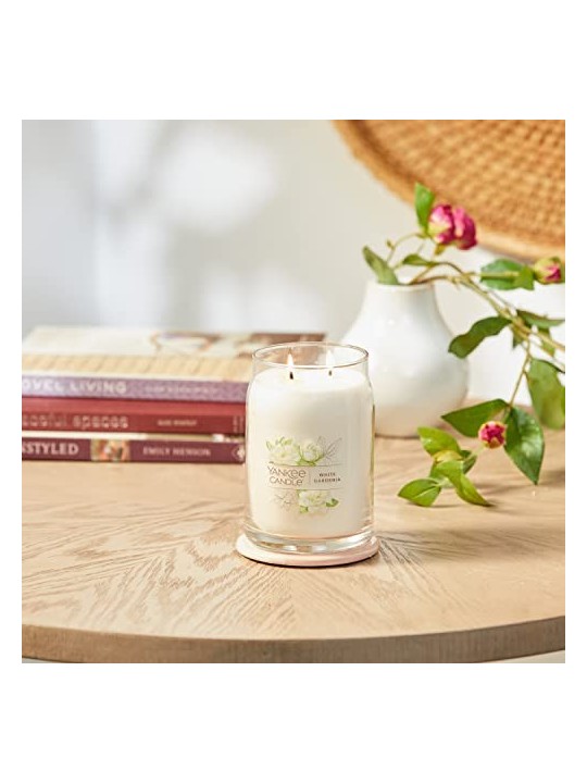 Yankee Candle Candela Profumata Signature Gardenia Bianca unisex 567g