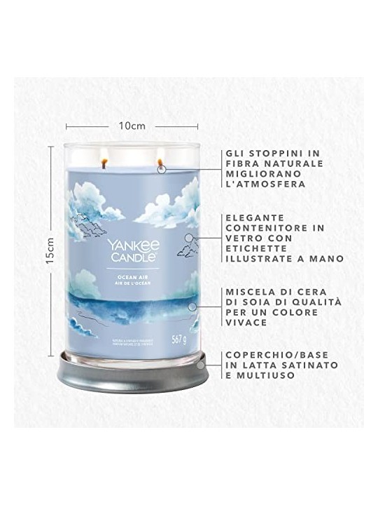 Yankee Candle Candela Tumbler Signature Aria di Mare