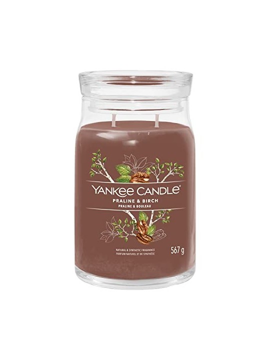 Yankee Candle Pralina Betulla Candela Profumata Unisex 567g