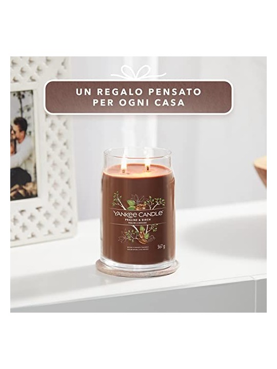 Yankee Candle Pralina Betulla Candela Profumata Unisex 567g