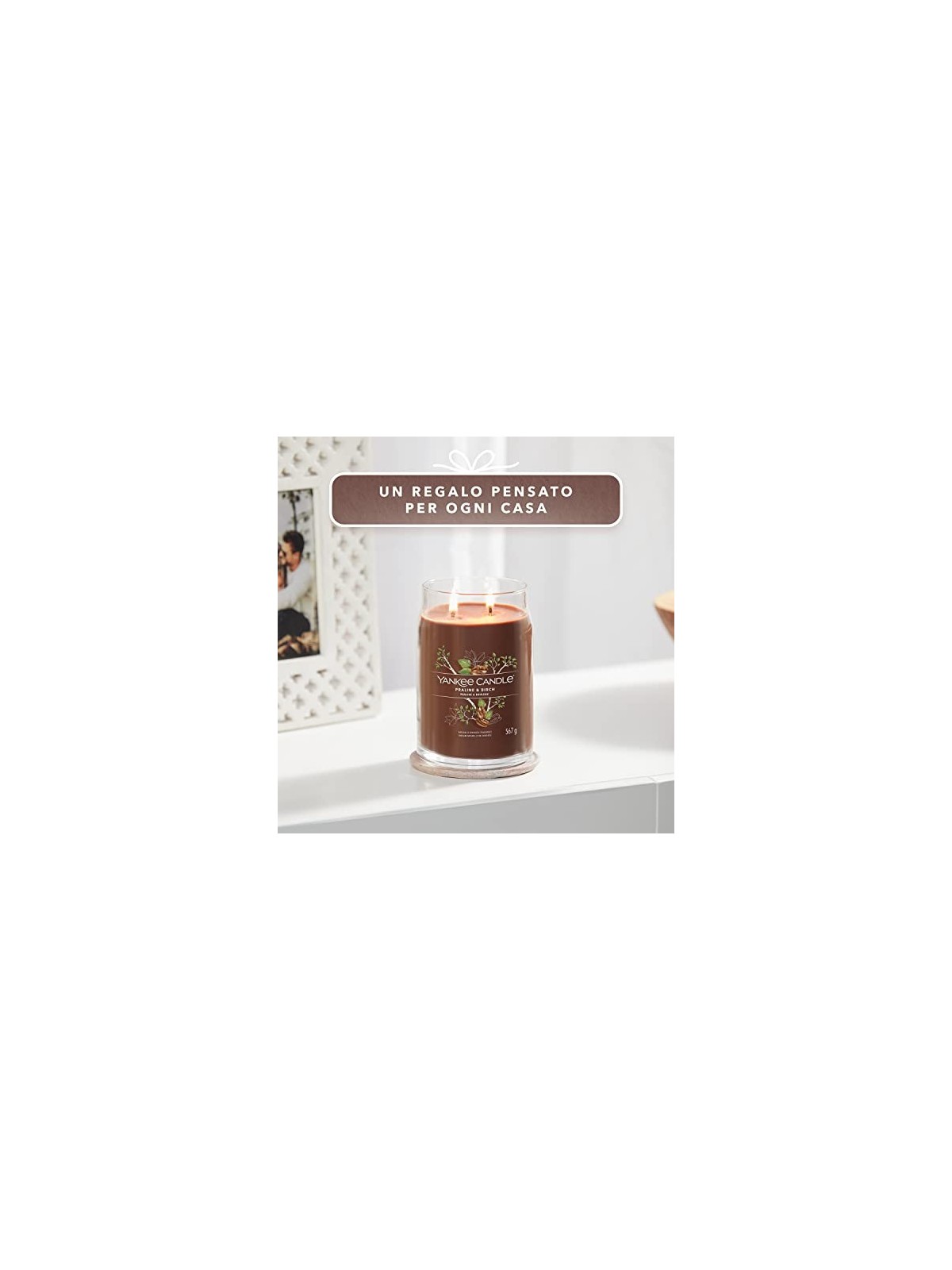 Yankee Candle Pralina Betulla Candela Profumata Unisex 567g