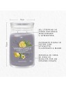 Yankee Candle Candela Signature al T Nero Limone 567g