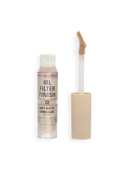 Makeup Revolution IRL Filter Finish Soft Matte Concealer Correttore a lunga tenuta e coprenza totale 6 g donna C2