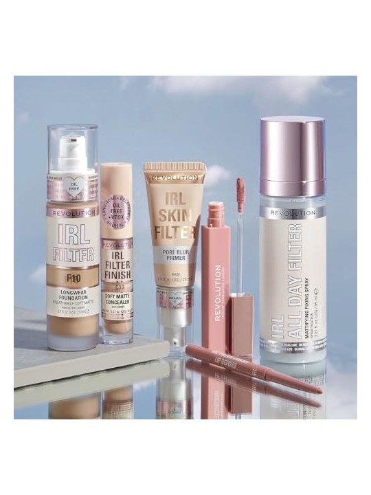 Makeup Revolution IRL Filter Finish Soft Matte Concealer Correttore a lunga tenuta e coprenza totale 6 g donna C2
