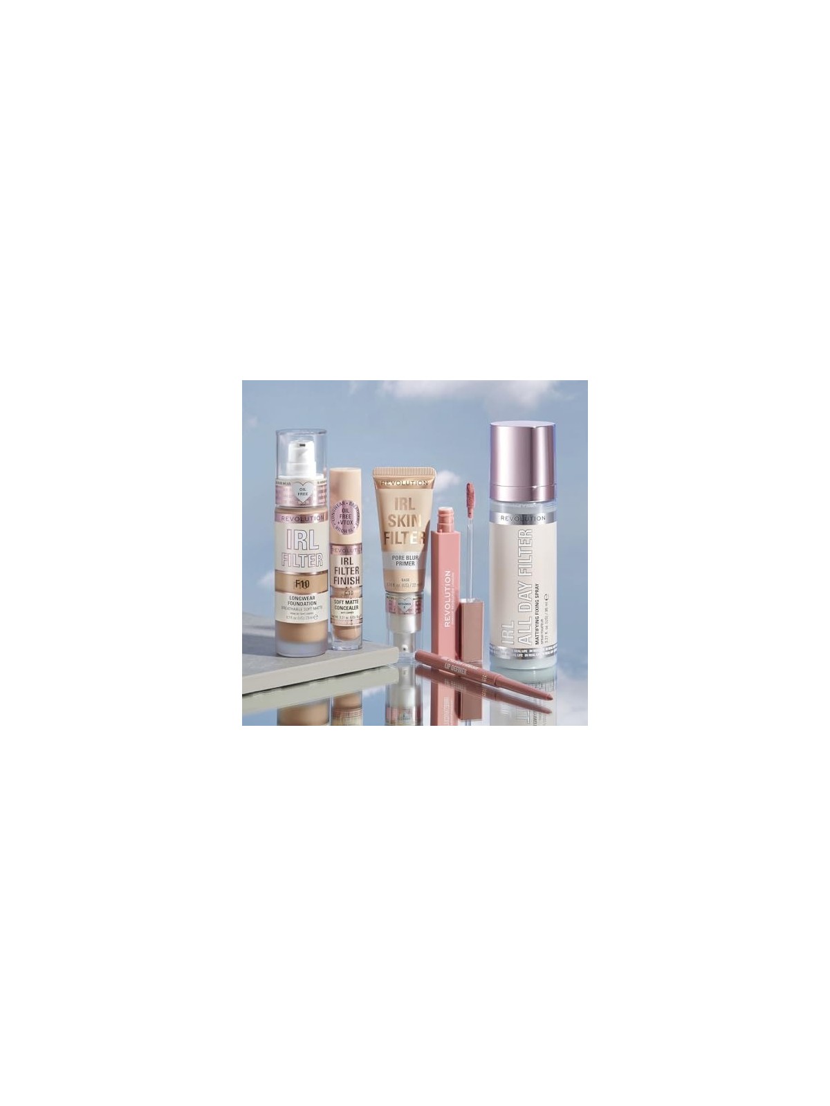 Makeup Revolution IRL Filter Finish Soft Matte Concealer Correttore a lunga tenuta e coprenza totale 6 g donna C2