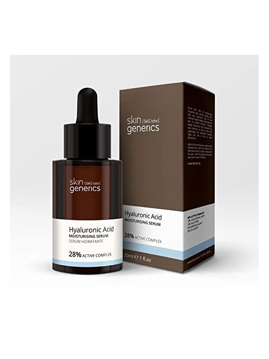 Hydrating Serum Skin Generics with HYALURONIC ACID 28% 30ml Unisex