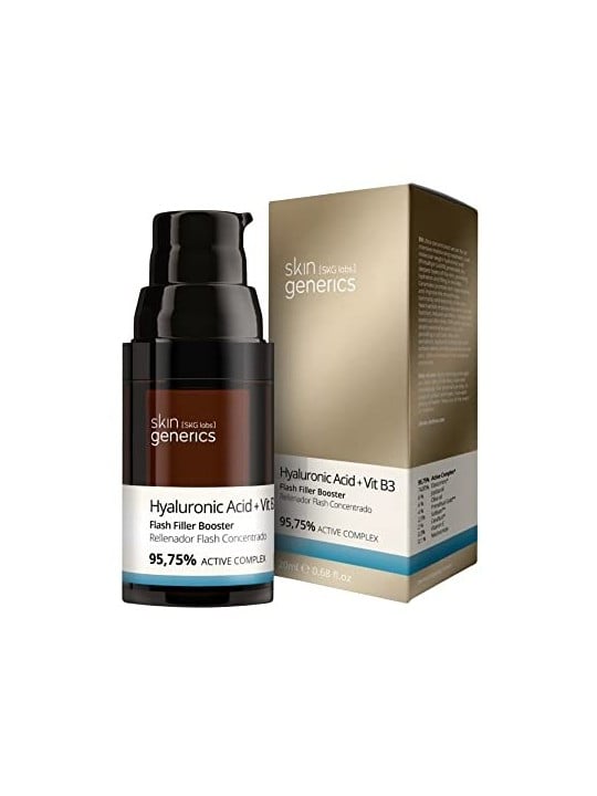 Concentrato filler istantaneo Skin Generics 20ml. Hyaluronic Acid  Vit B3