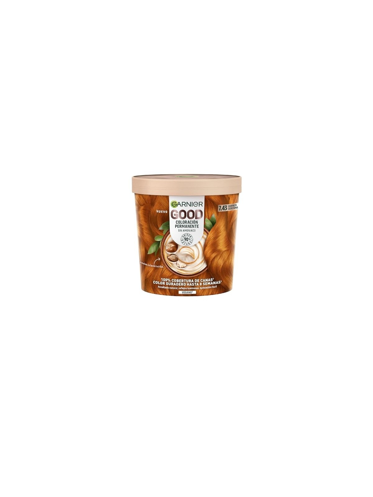 GARNIER GOOD colore permanente 743 rame di curcuma 1 unit donna
