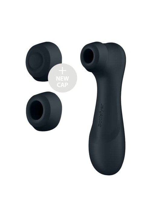 Satisfyer Pro2 Vibratore ad Aria Doppia Gen 3 Nero Nero