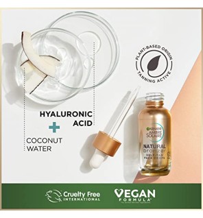 GARNIER Gocce viso autoabbronzanti abbronzanti naturali Ambre Solaire donna 30ml