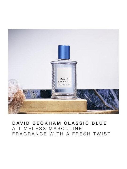 David Beckham Classico blu eau de toilette uomo 50ml