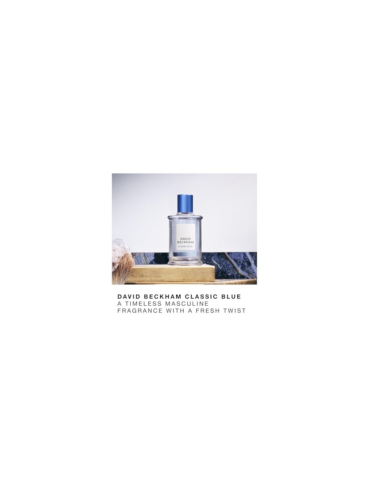 David Beckham Classico blu eau de toilette uomo 50ml