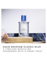 David Beckham Classico blu eau de toilette uomo 50ml