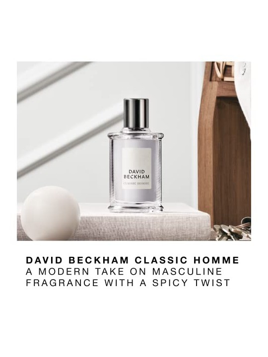 David Beckham Classic Homme eau de toilette uomo 50ml David Beckham www.essenzetotalstyle.com 