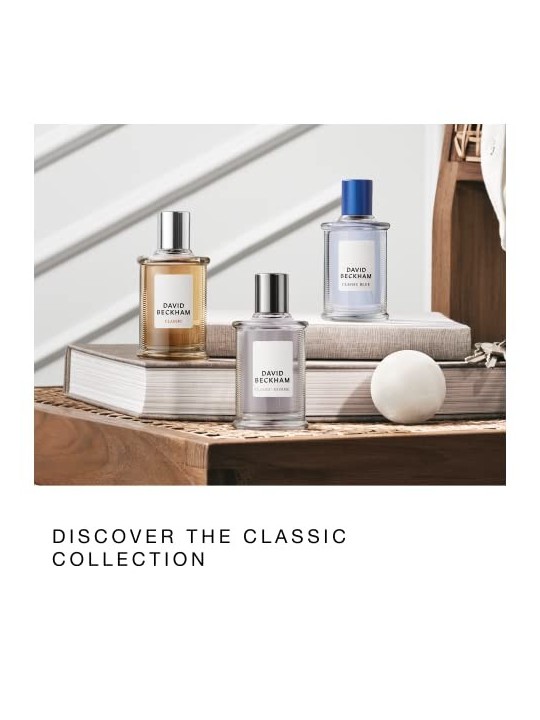 David Beckham Classic Homme eau de toilette uomo 50ml David Beckham www.essenzetotalstyle.com 