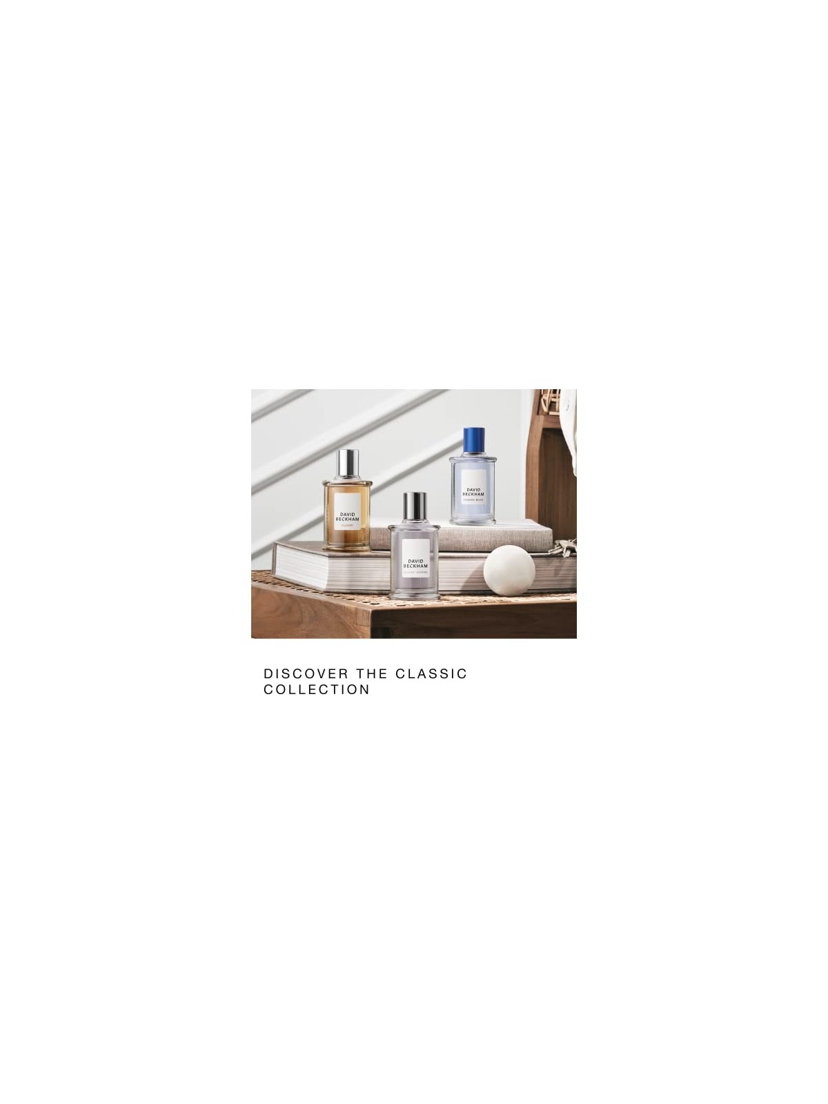David Beckham Classic Homme eau de toilette uomo 50ml David Beckham www.essenzetotalstyle.com 