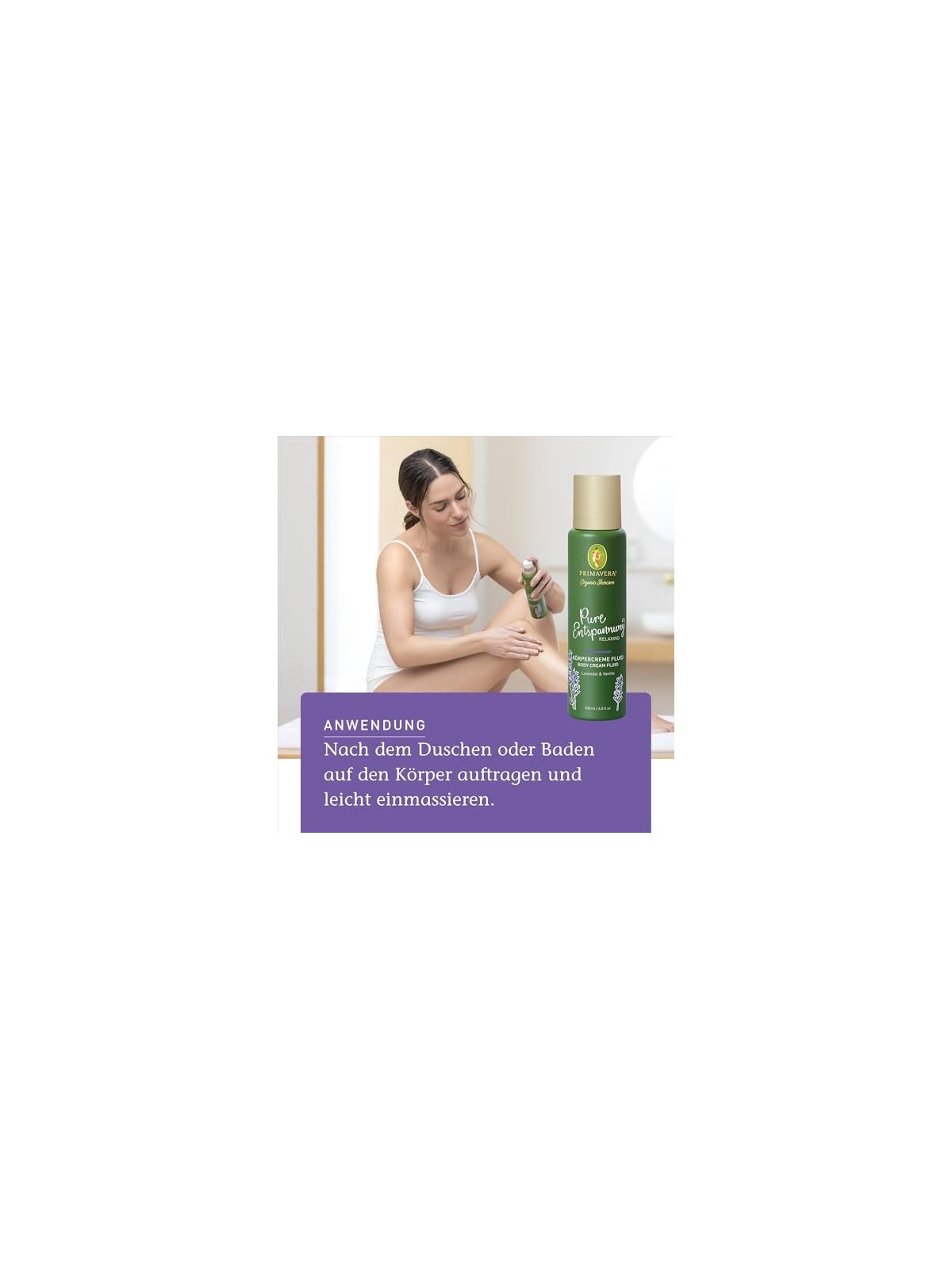 Crema Fluida Corpo Rilassante Primavera 200ml