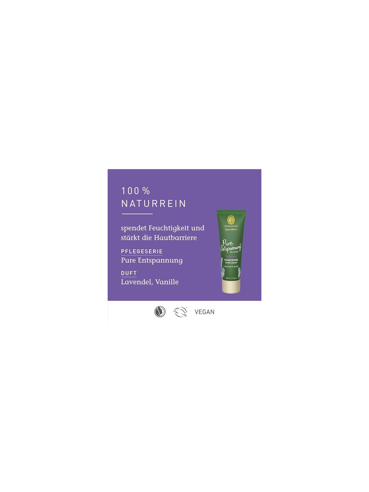 Crema Mani Rilassante Primavera 50ml