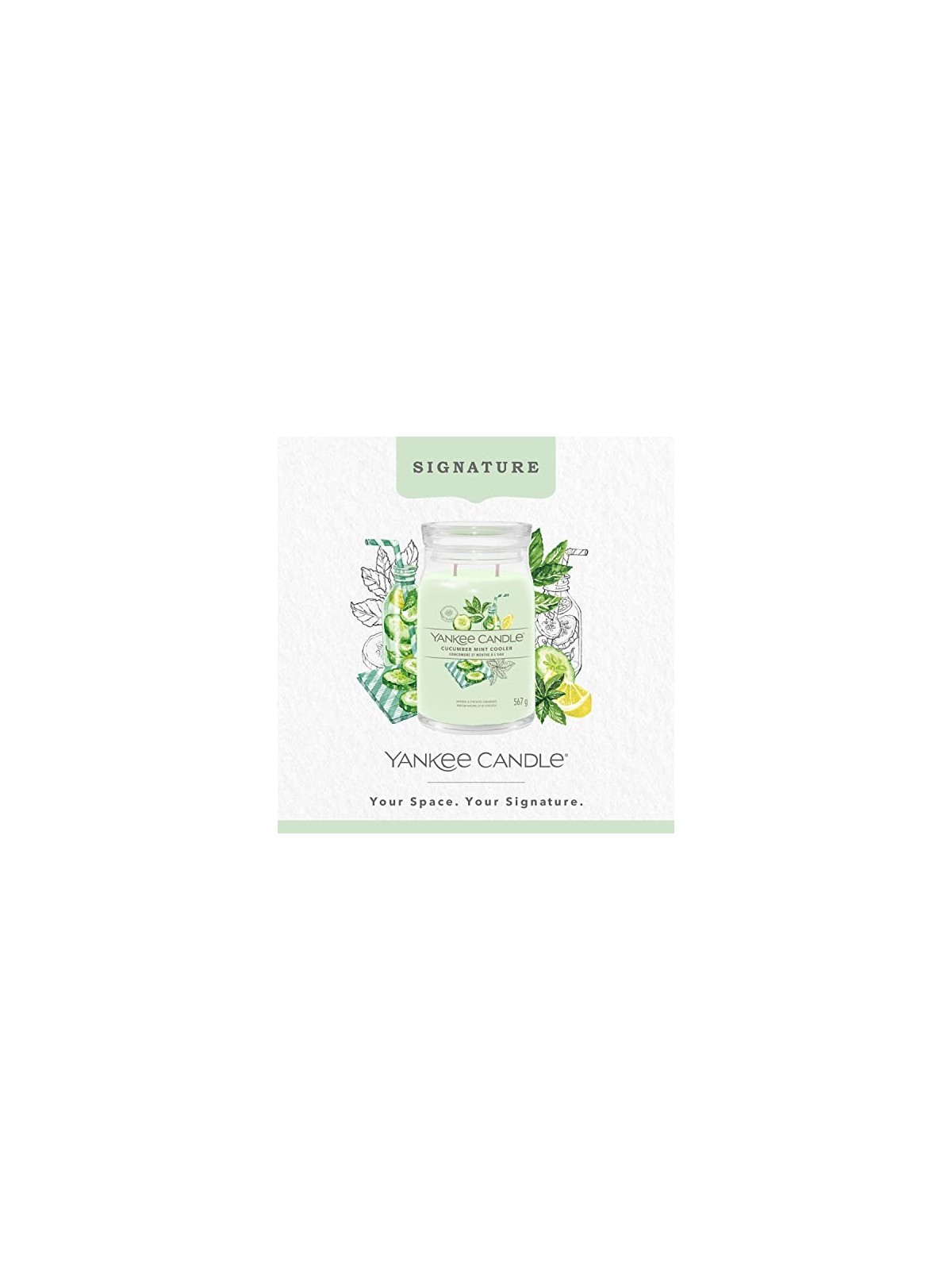 Yankee Candle Cetriolo Menta Fresca