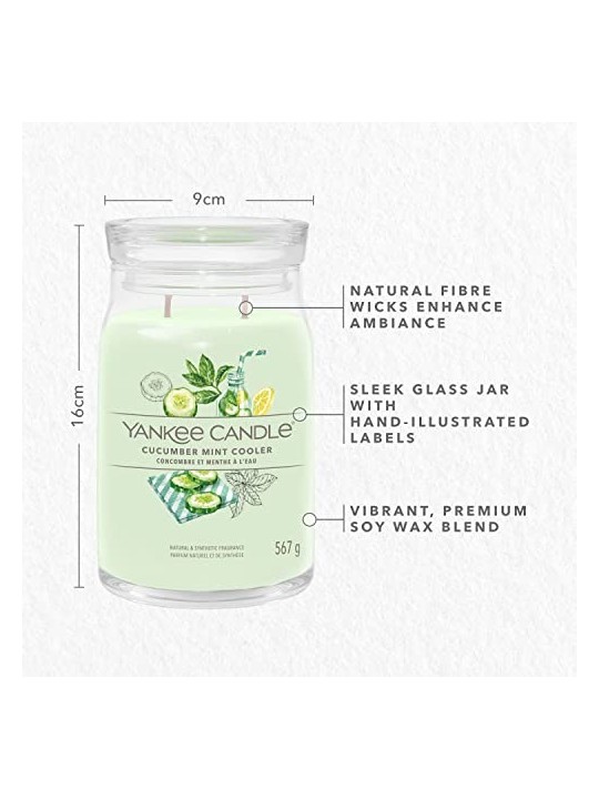 Yankee Candle Cetriolo Menta Fresca