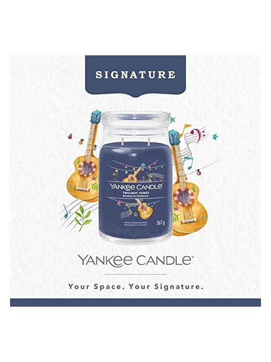 Yankee Candle Twilight Tunes Signature Candle al crepuscolo Candela profumata unisex 567 0g
