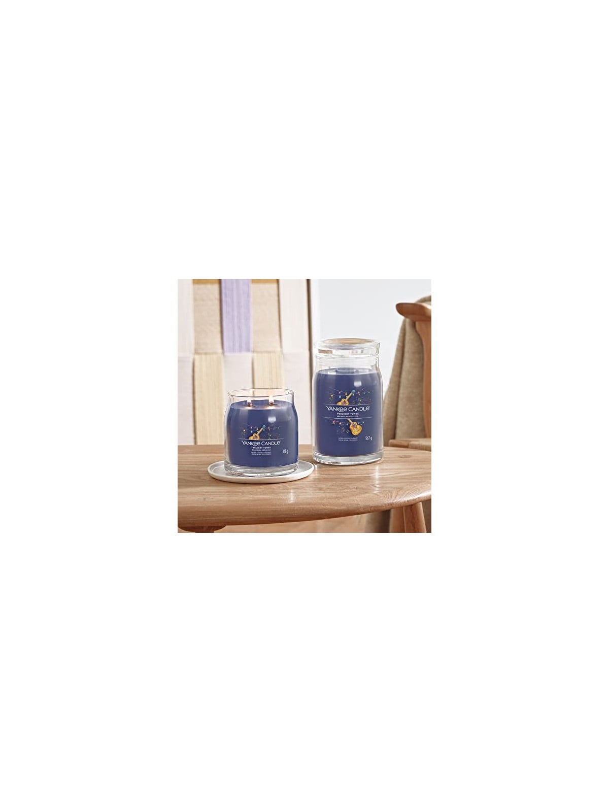 Yankee Candle Twilight Tunes Signature Candle al crepuscolo Candela profumata unisex 567 0g