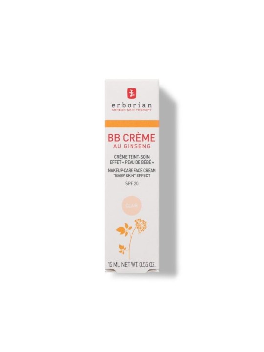 Erborian BB Crema Cura del Viso con Trucco SPF 20 BB crema 15 ml donna Clair