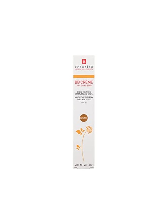 Erborian BB Cream Au Ginseng 5-In-1 Baby Skin Effect SPF20 40ml Caramello