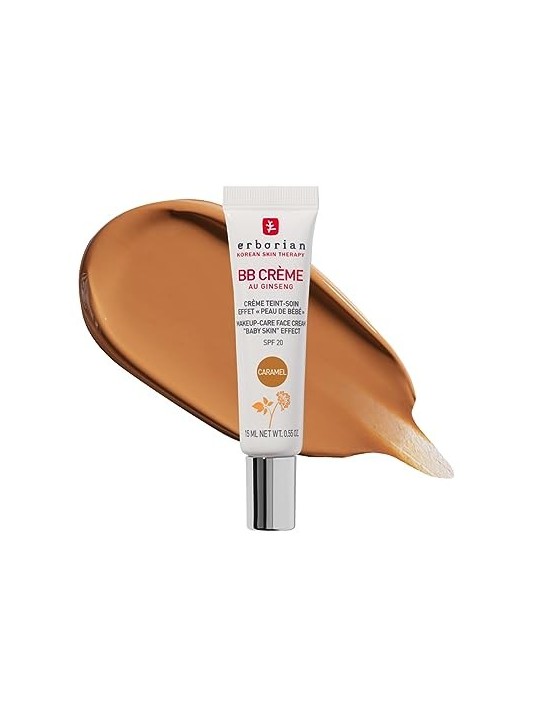 Erborian BB Cream Au Ginseng 5-In-1 Baby Skin Effect SPF20 15ml Caramel