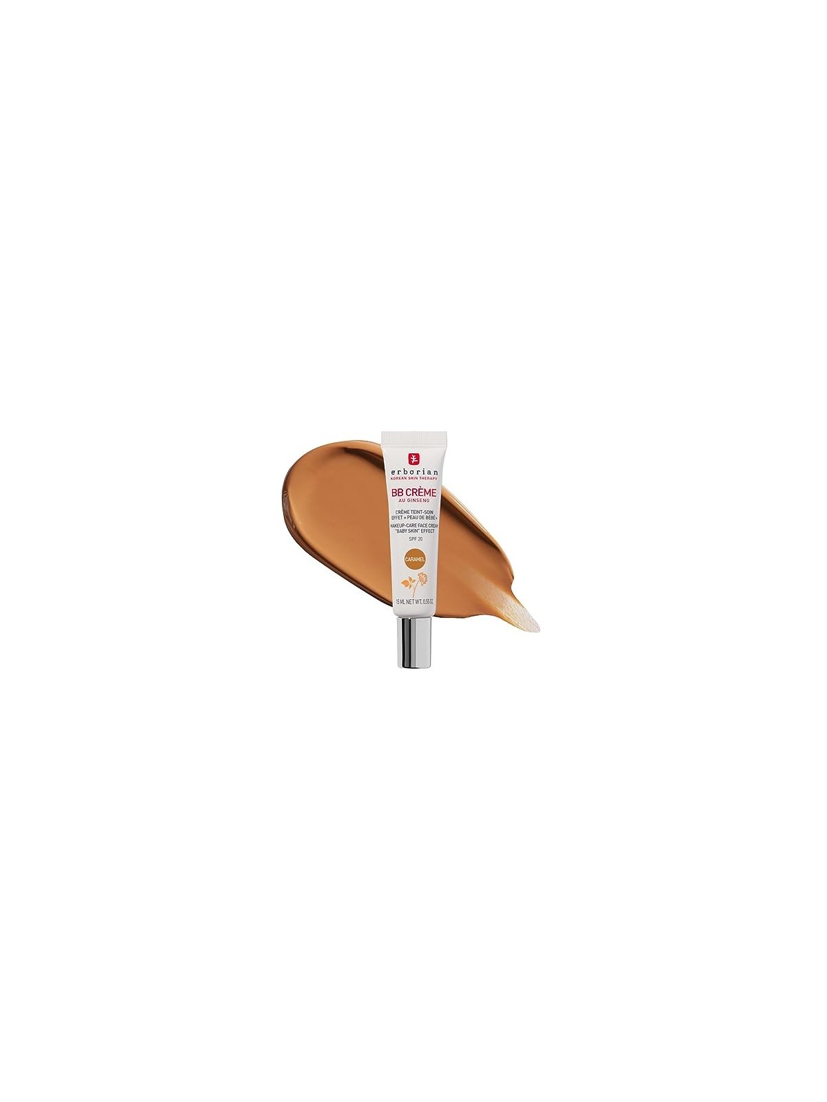 Erborian BB Cream Au Ginseng 5-In-1 Baby Skin Effect SPF20 15ml Caramel