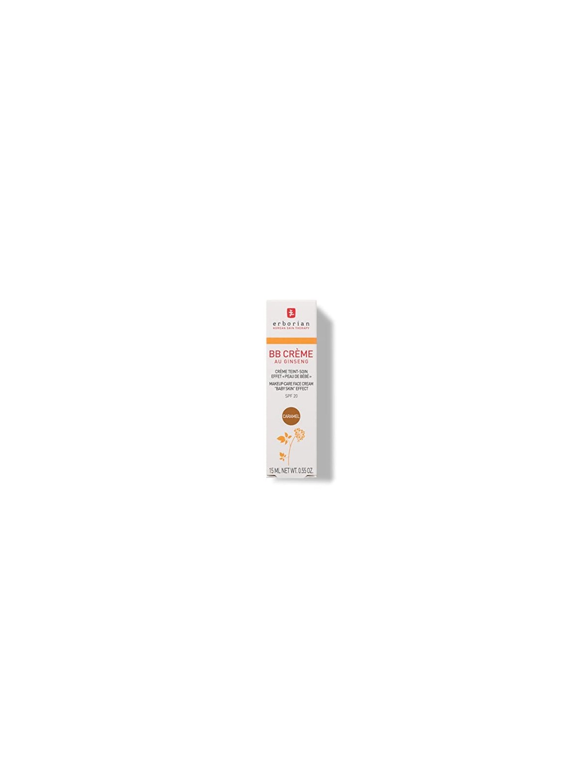 Erborian BB Cream Au Ginseng 5-In-1 Baby Skin Effect SPF20 15ml Caramel