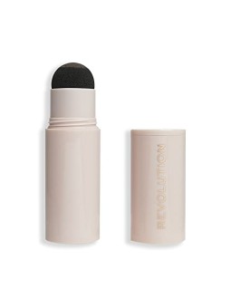 Makeup Revolution Timbro e stencil per polvere per sopracciglia 065 g Dark Brown