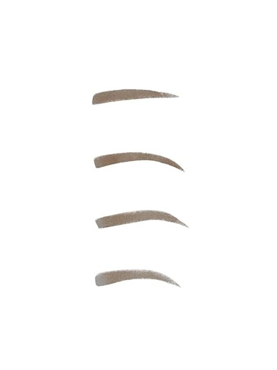 Makeup Revolution Timbro e stencil per polvere per sopracciglia 065 g Dark Brown
