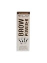 Makeup Revolution Timbro e stencil per polvere per sopracciglia 065 g Dark Brown