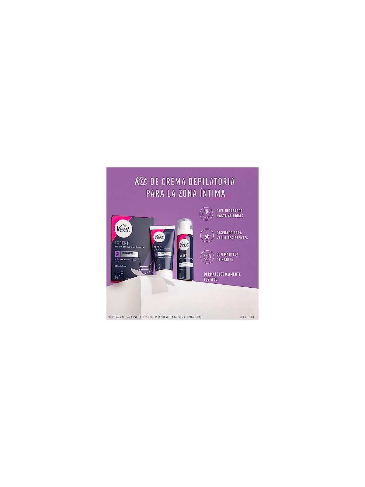 Veet BIKINI KIT crema depilatoria 2 x 50ml per donna Veet www.essenzetotalstyle.com 