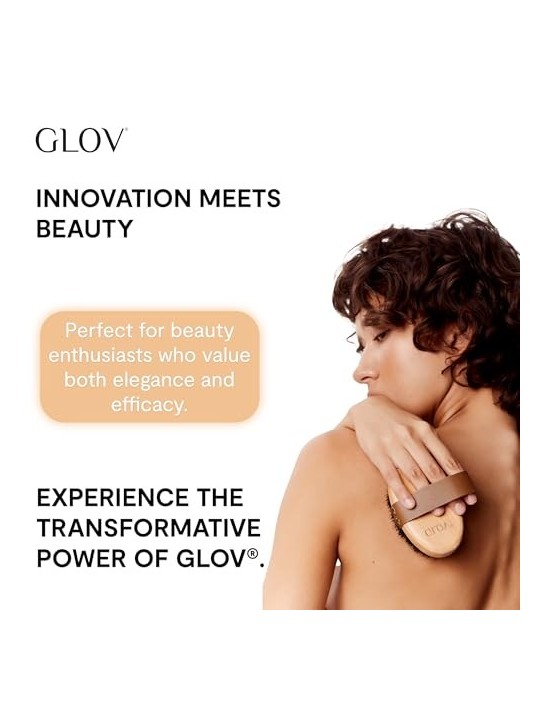 GLOV Dry Body Brush una spazzola per il massaggio del corpo asciutto