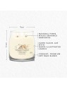 Yankee Candle Candela Firmata Lana Morbida Ambra unisex 368 0g