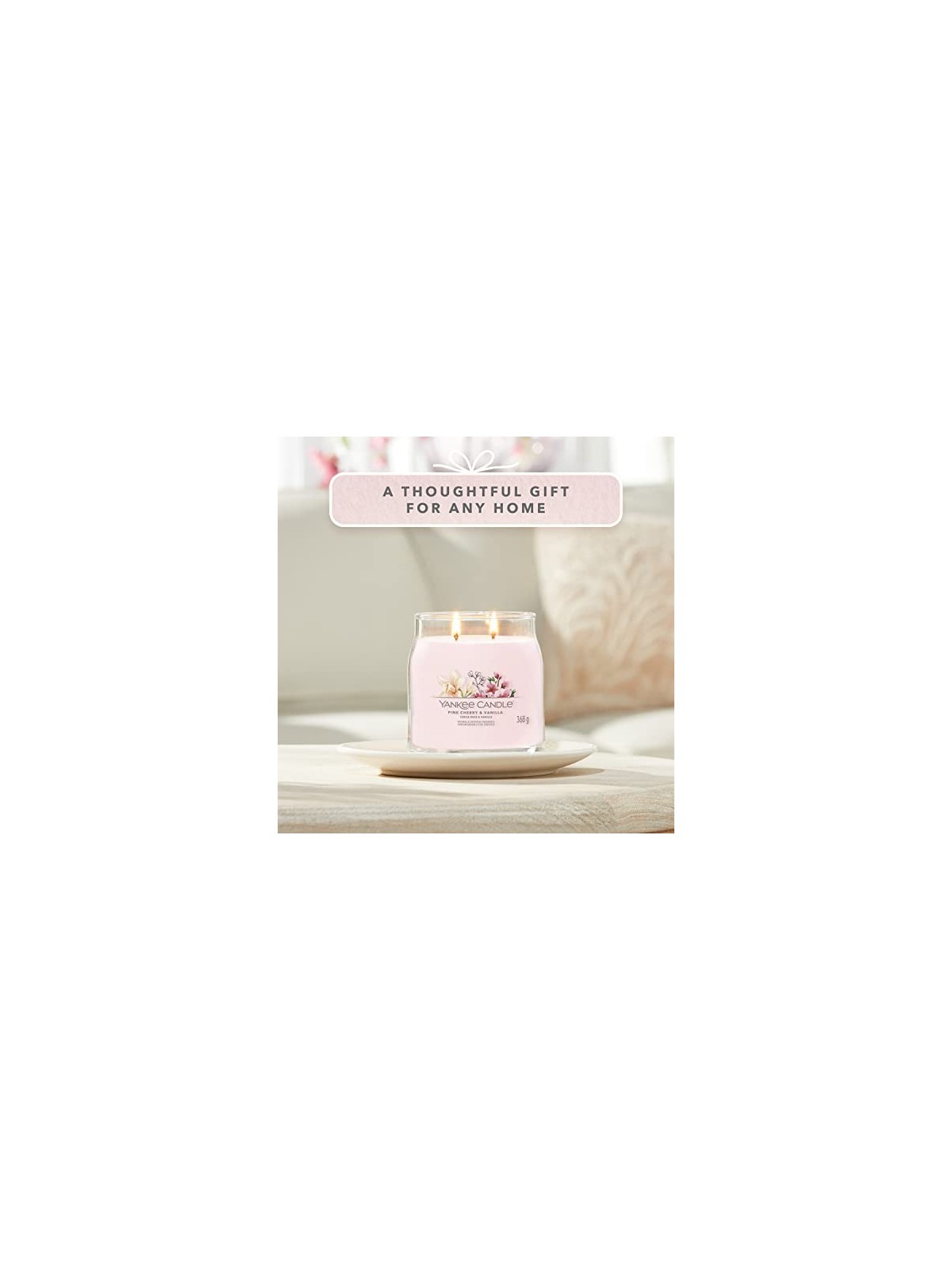 Yankee Candle Rosa Ciliegia Vaniglia Signature Candela Profumata