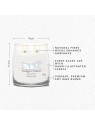 Yankee Candle Candela Signature Cotone Pulito ist bavlna Candela profumata unisex 368g