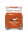 Yankee Candle Candela aromatica Signature in vetro, media, stecca di cannella, 368 g unisex Yankee Candle www.essenzetotalstyle.