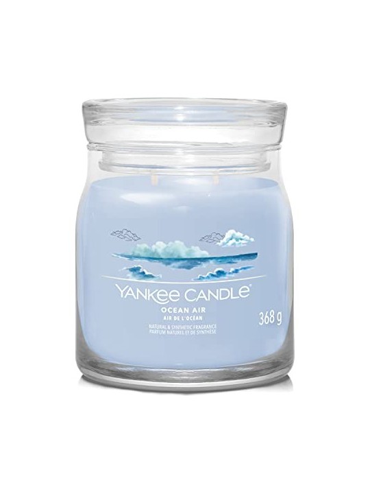Yankee Candle Candela di Firma Aria di Mare Unisex 368g