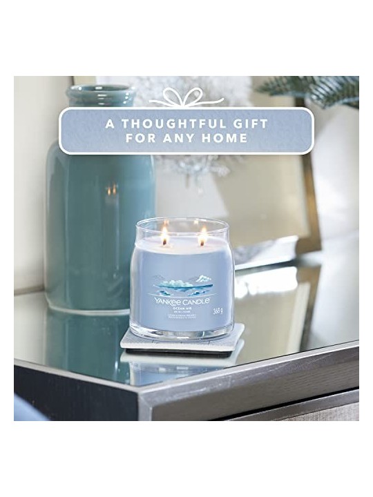 Yankee Candle Candela di Firma Aria di Mare Unisex 368g